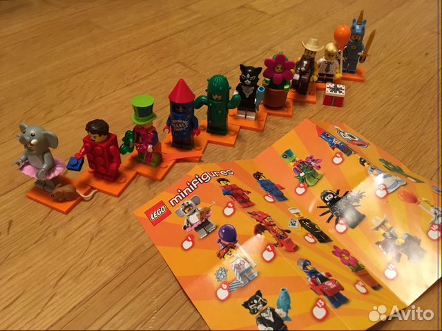 Lego Minifigures лего минифигуры серия 18