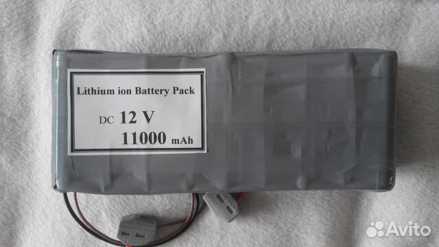 Li-Io аккумулятор 11000 mAh 12 V