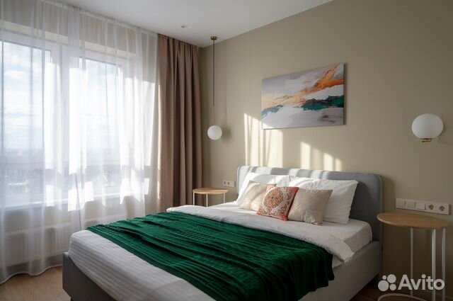 

1-к. квартира, 51 м², 2 кровати