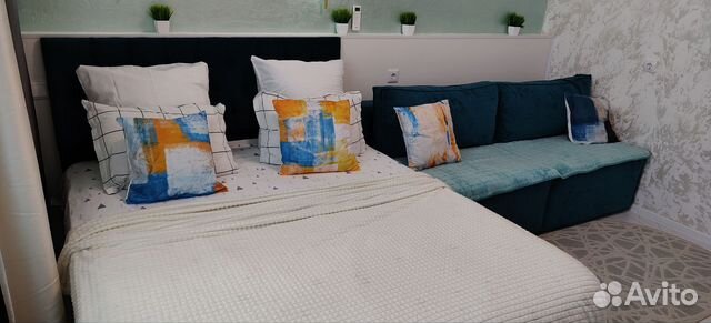 

Квартира-студия, 25 м², 2 кровати