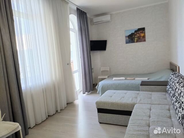 

Квартира-студия, 27 м², 2 кровати