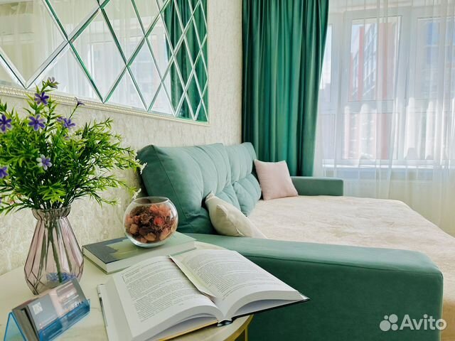 

Квартира-студия, 40 м², 2 кровати