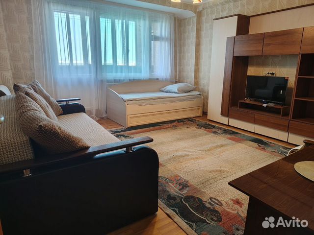 

1-к. квартира, 39 м², 2 кровати