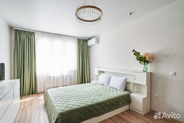

1-к. квартира, 39 м², 2 кровати