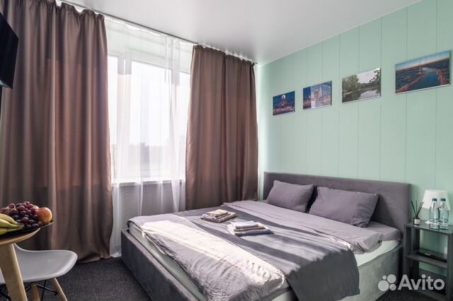 

Квартира-студия, 14,5 м², 1 кровать