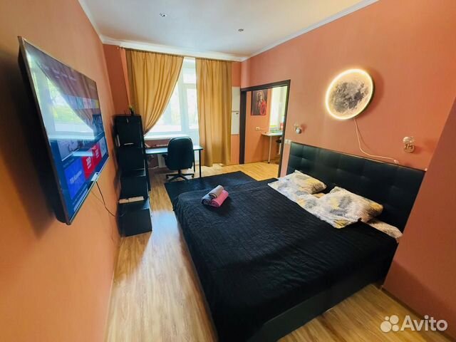 

Квартира-студия, 35 м², 1 кровать