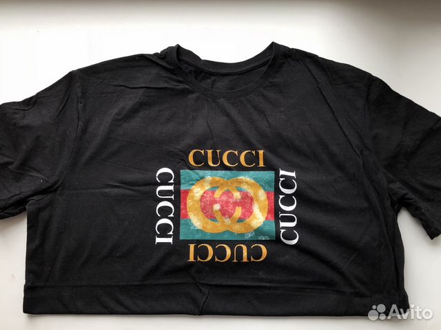 89650002592 Футболка Cucci (Gucci) от бренда Сегодня