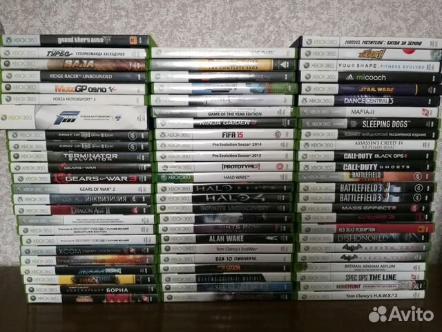 Лицензионные игры для Xbox 360