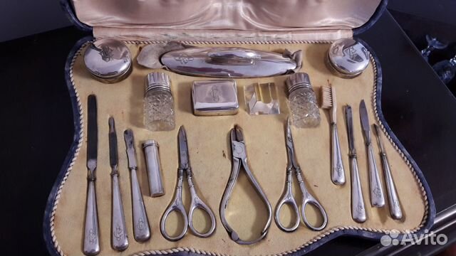 Старинный Маникюрный набор Германия -Испания Старинный Маникюрный набор Германия -Испания
