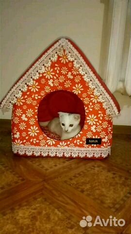 Домик для котенка купить на Зозу.ру - фотография № 1