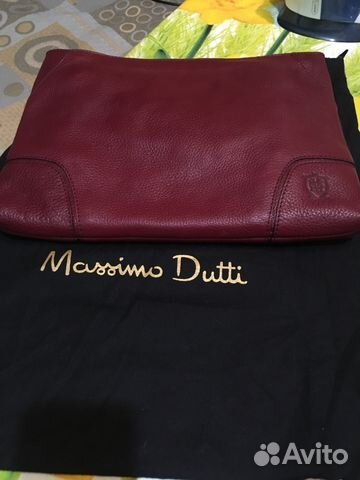 Сумка клатч massimo dutti новая