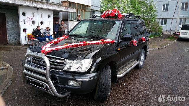 Прокат аренда авто на свадьбу Toyota Land Cruiser