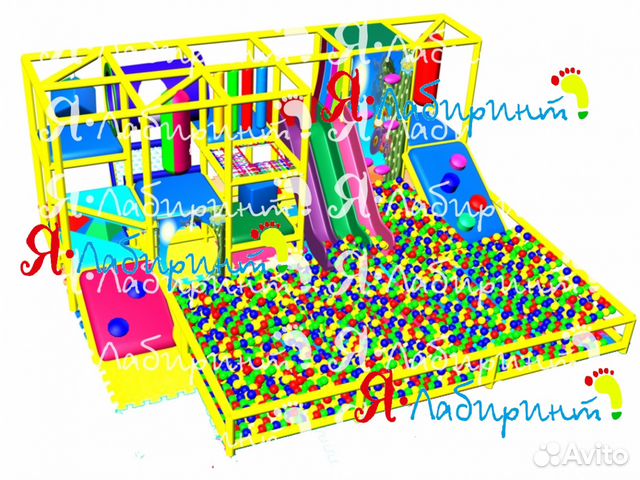 Детские игровые лабиринты