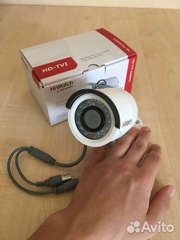 Видеонаблюдение. Комплект из двух уличных камер