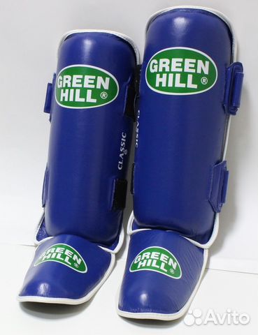 Защита ног Green Hill - синие