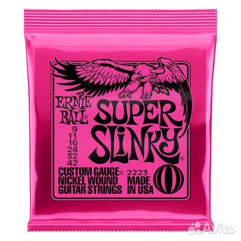 Струны для электрогитары Ernie Ball 2223 (9-42) Струны для электрогитары Ernie Ball 2223 (9-42)