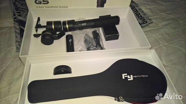 Электронный стедикам Feiyu Tech G5. б/у