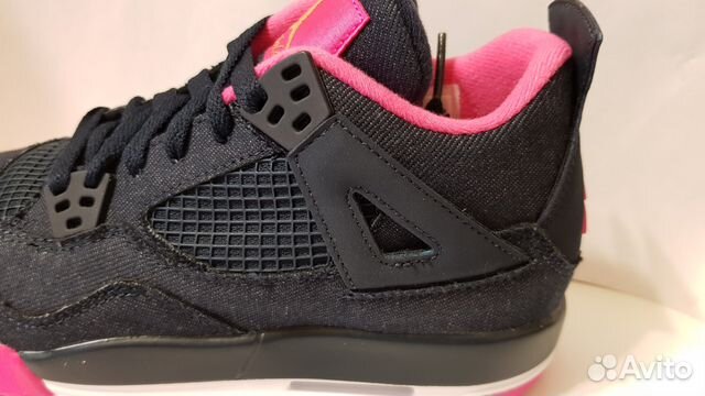 Nike Air Jordan 4 ретро (GG) 3.5-6.5Y 487724-408