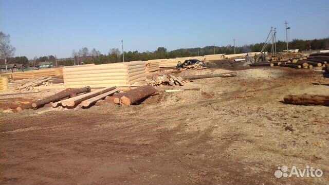 Сруб баньки 3х5 с мансардной крышей лес зимний Сруб баньки 3х5 с мансардной крышей лес зимний