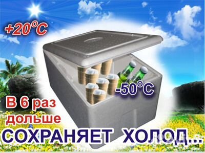 Термобокс для хранения продуктов и овощей