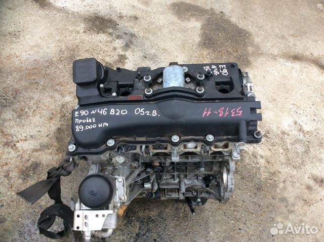 Двигатель N46B20A на BMW E90 05-08 г