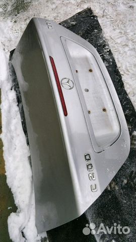 Mercedes w203 крышка багажника серая Mercedes w203 крышка багажника серая