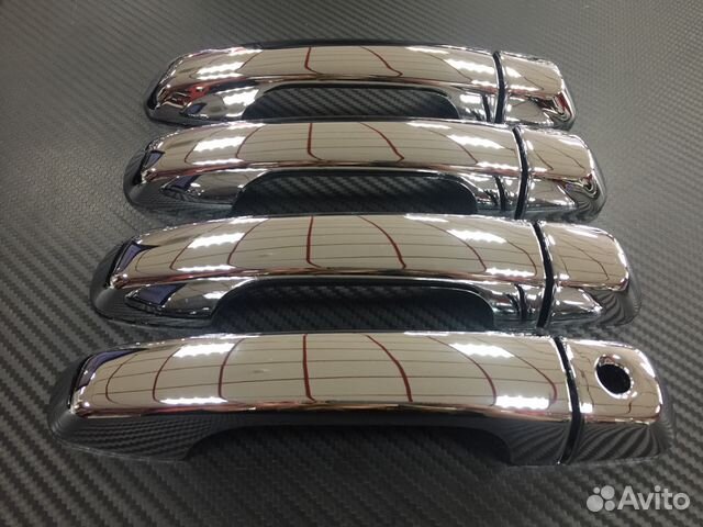 Накладки на ручки дверей Toyota Prado 150