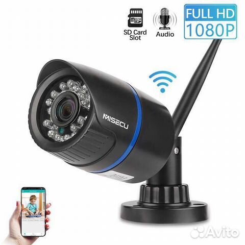 Уличная IP Wi-Fi камера 2 мП 1080P Full HD