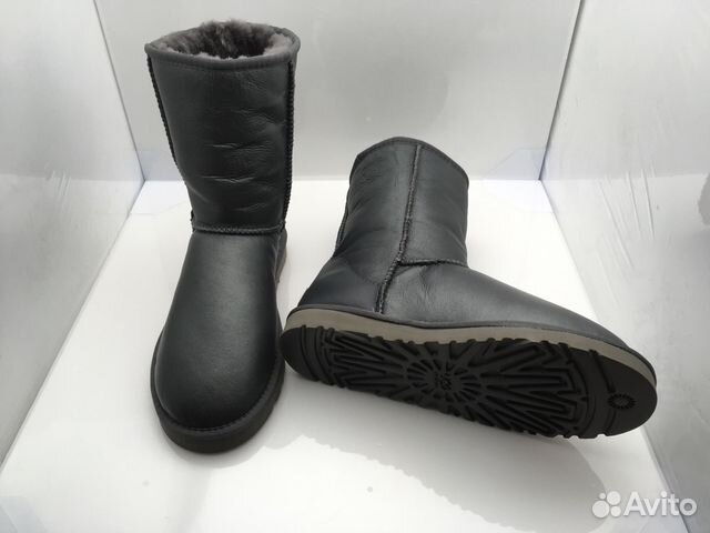 Угги Ugg натуральные графитного цвета новые Угги Ugg натуральные графитного цвета новые