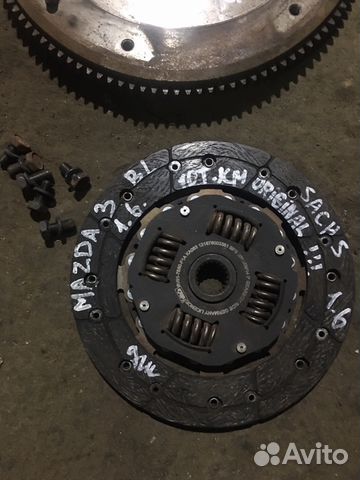 Сцепление Sachs Mazda 3 BL 09-13г. Z6 1.6 10т.км