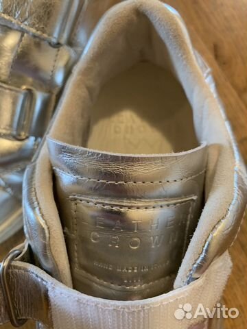 Leather crown кеды