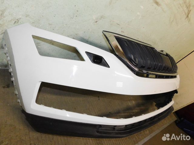 Бампер передний Skoda Kodiaq 2017