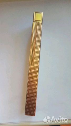 Оригинальная зажигалка Дюпон (dupont) золото