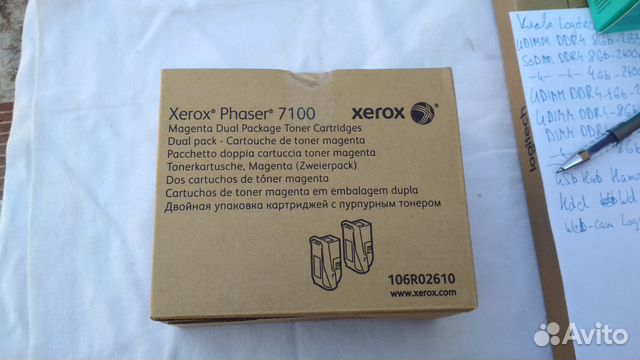 Картридж Xerox 106R02610 для Phaser 7100