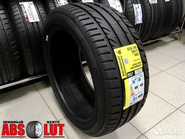 Летние шины R17 225 45 17 Kormoran UHP (Сербия)