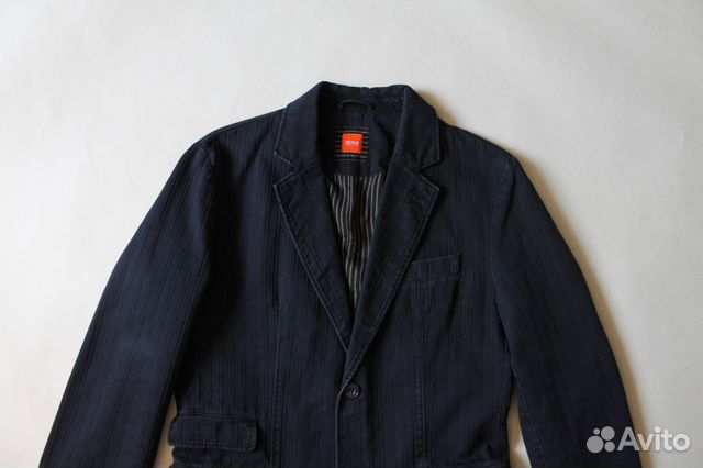 Хлопковый мужской уличный пиджак Hugo Boss Хлопковый мужской уличный пиджак Hugo Boss