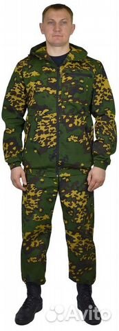 Костюм мужской маскхалат зеленый мох Костюм мужской маскхалат зеленый мох