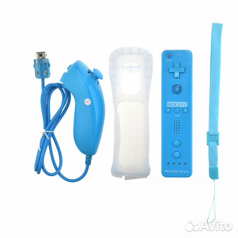 Комплект джойстиков Nintendo Wii Remote + Wii Nunc Комплект джойстиков Nintendo Wii Remote + Wii Nunc