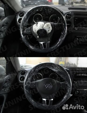Подушка безопасности, руль, VW Tiguan Я9856