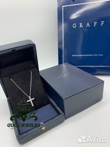 Крест из золота с бриллиантами 2/3 graff графф Крест из золота с бриллиантами 2/3 graff графф