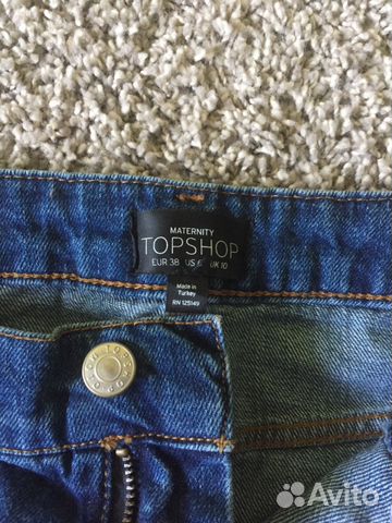 Юбка джинсовая для беременных topshop Юбка джинсовая для беременных topshop