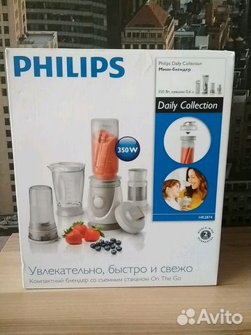Мини-блендер, philips