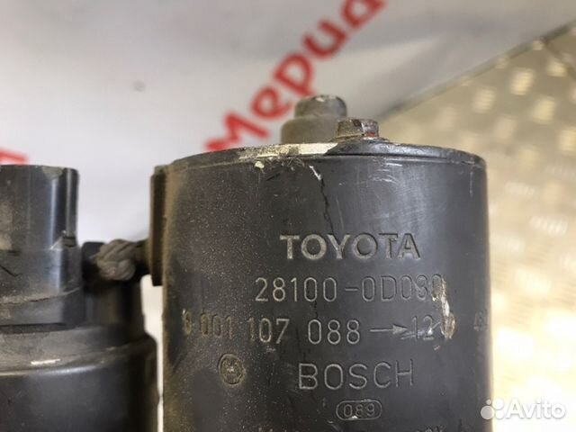 Стартер Toyota Corolla E12 1.6 2006