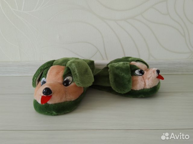 Тапочки плюшевые теплые 