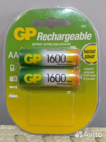 Niмн аккумулятор аа GP 1600mAh 1.2В