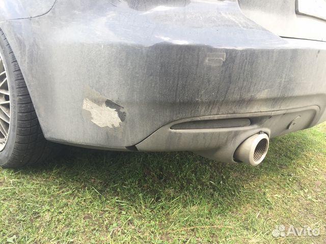 Бампер задний mazda mps 6
