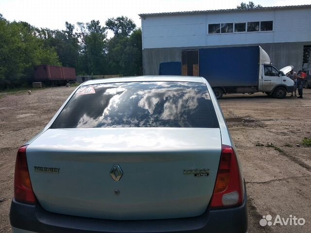 Renault Logan 1.6 МТ, 2006, битый, 156 438 км