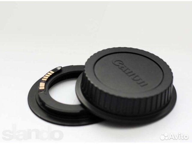 Переходник адаптер с чипом м42 Canon (Зенит-EOS)