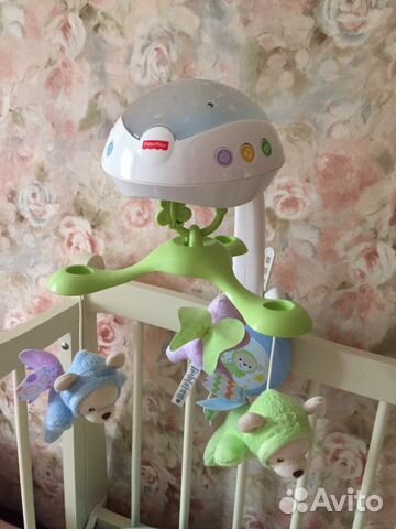Мобиль Fisher price мечты о бабочках»