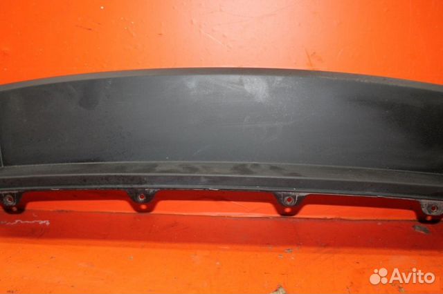 Юбка бампера задняя Skoda Octavia A7 2013-2018